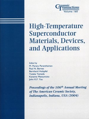 cover image of High-Temperature Superconductor Materials, Devices, and Applications